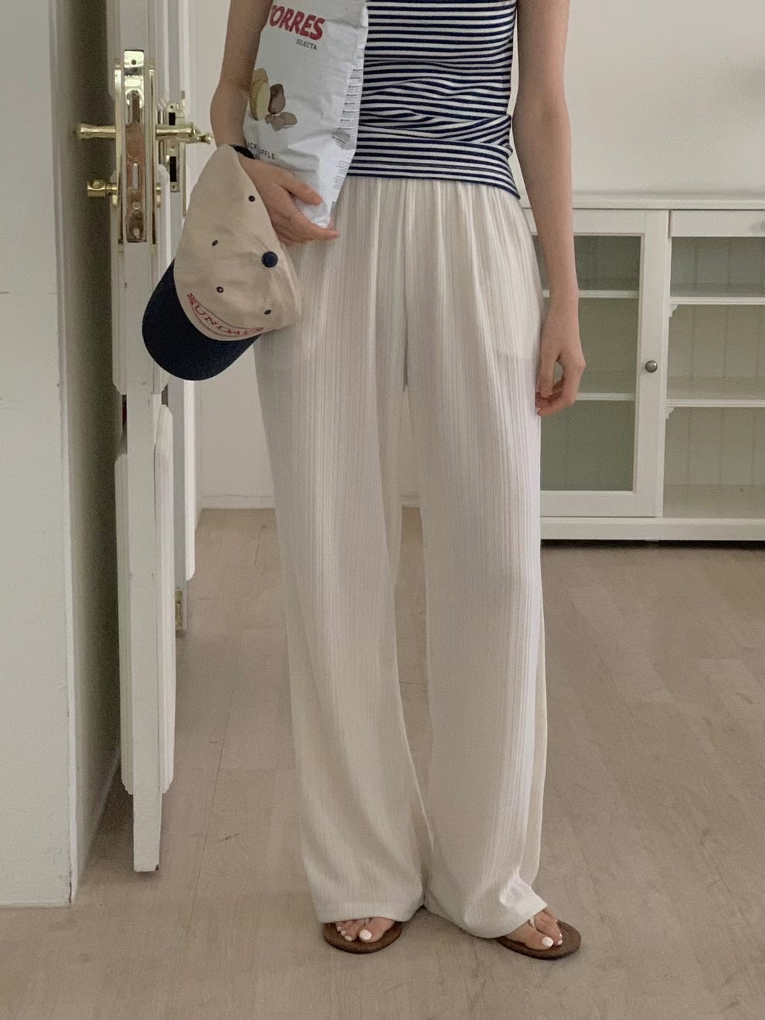 Barcode Span Pants