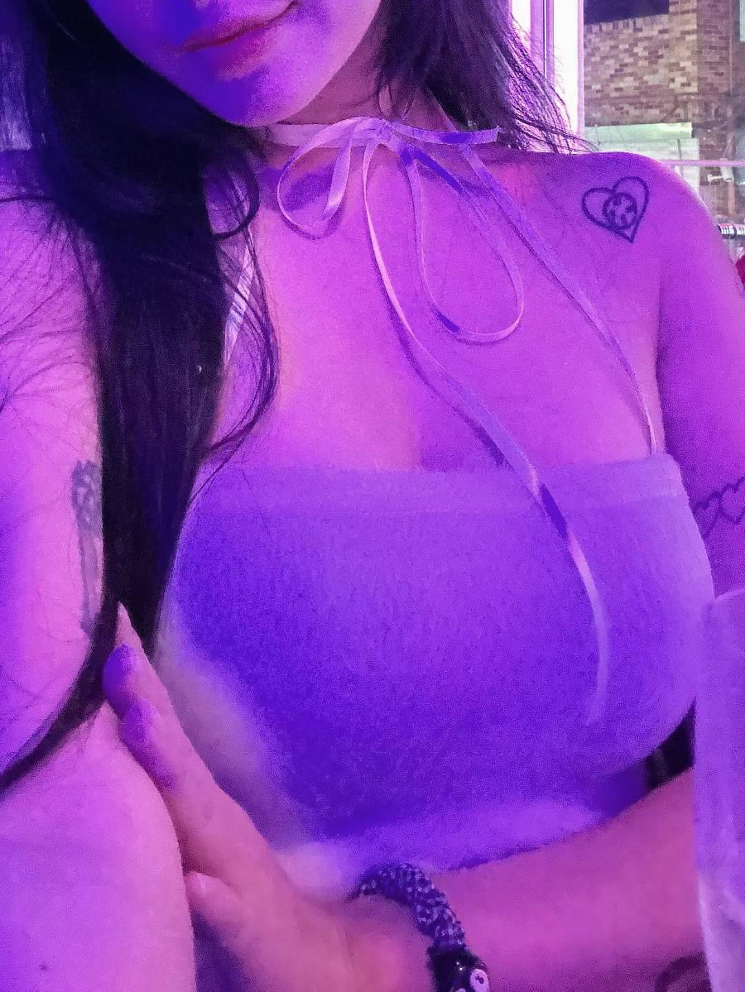 Sexy Party Fluffy Tube Top