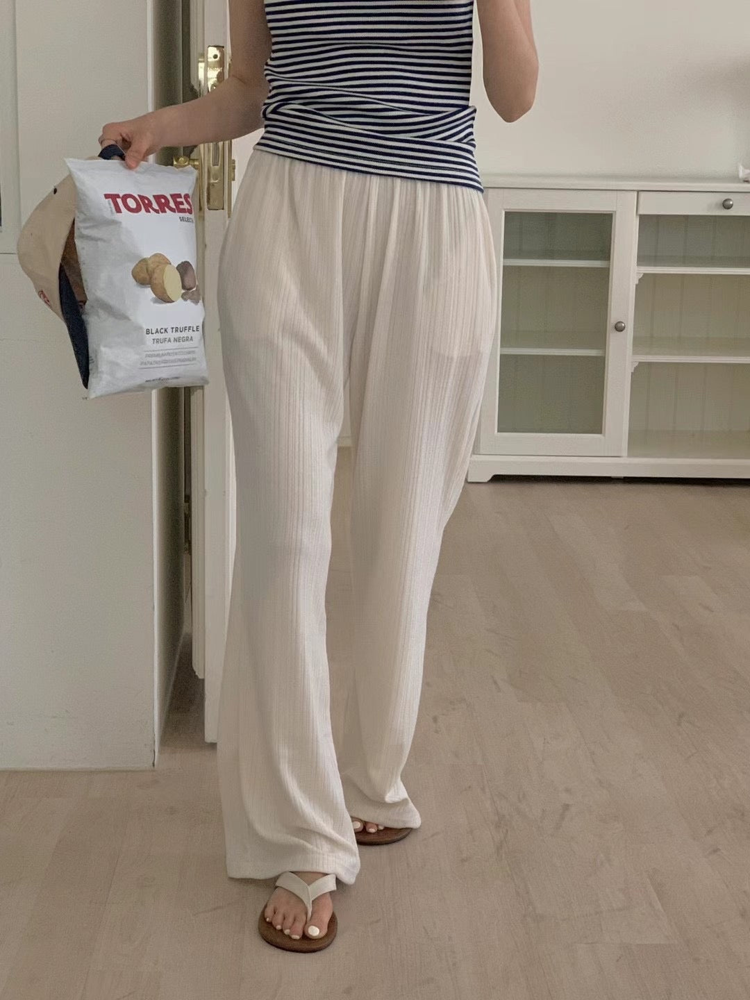 Barcode Span Pants