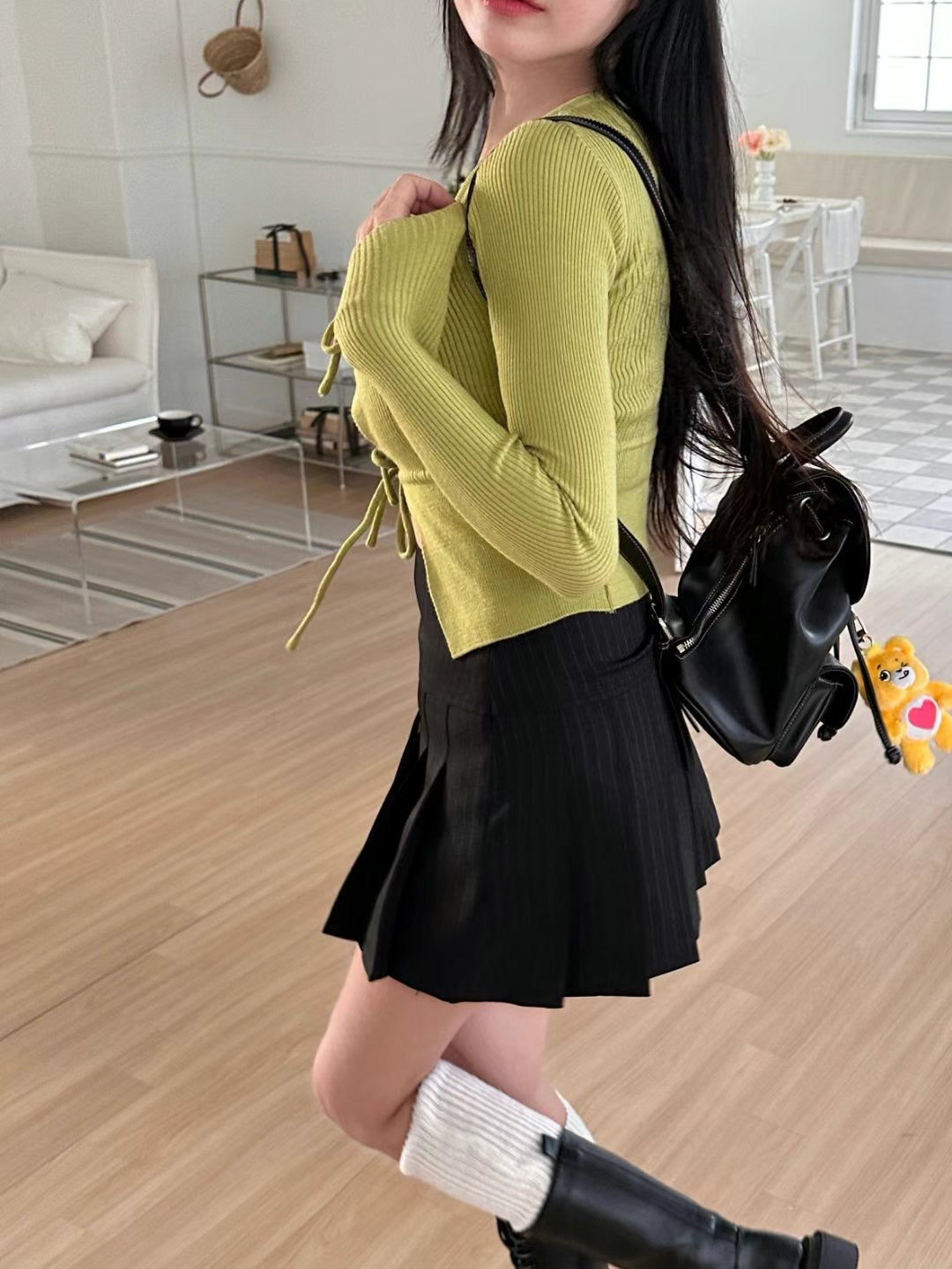 Double Ribbon Cardigans