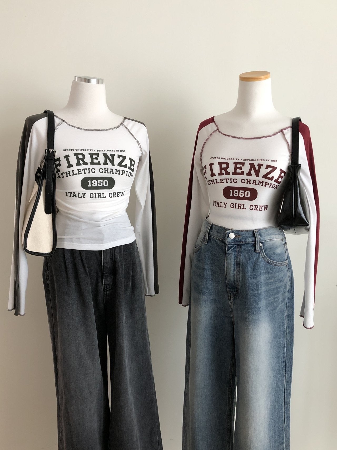 1950's Vintage Long sleeves Tee