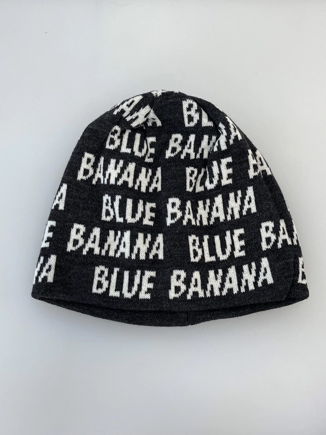 Y2k Blue Banana Beanie