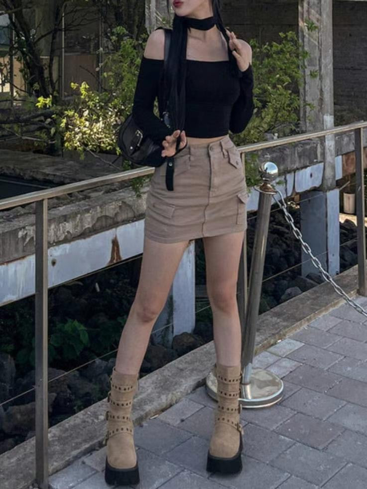 Spring Off Shoulder Top Set
