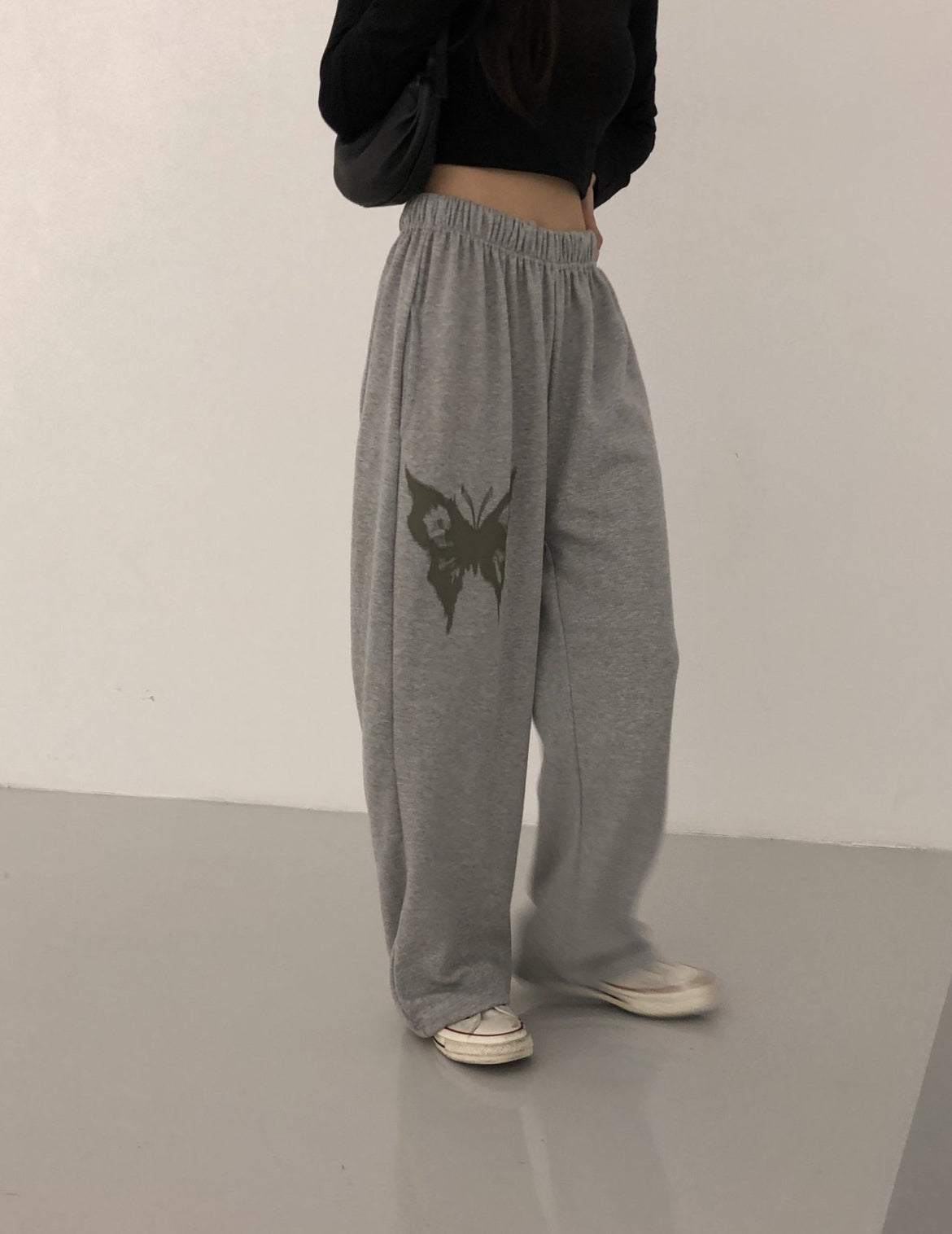 Vintage Butterfly Cotton Pant