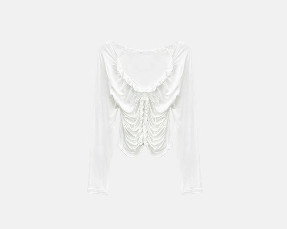 Ruffle Crop Top