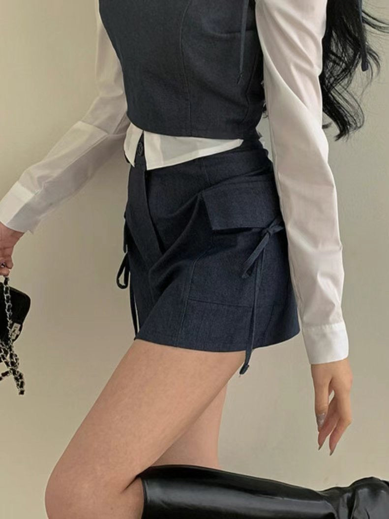 Denim Ribbon Set