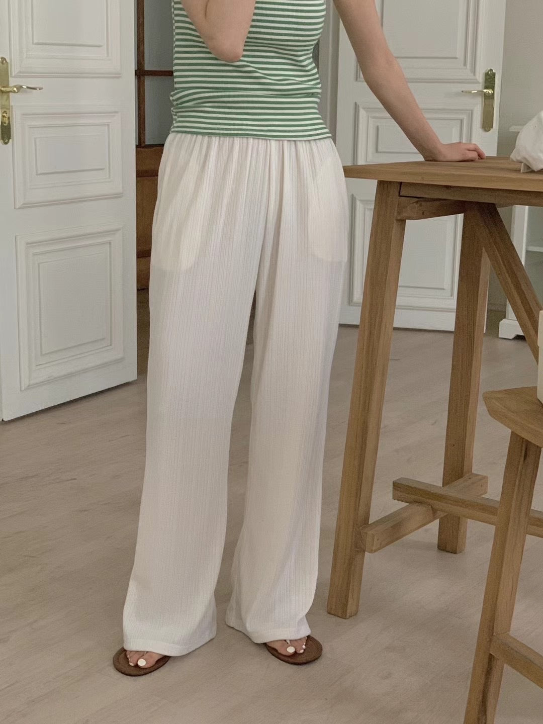 Barcode Span Pants