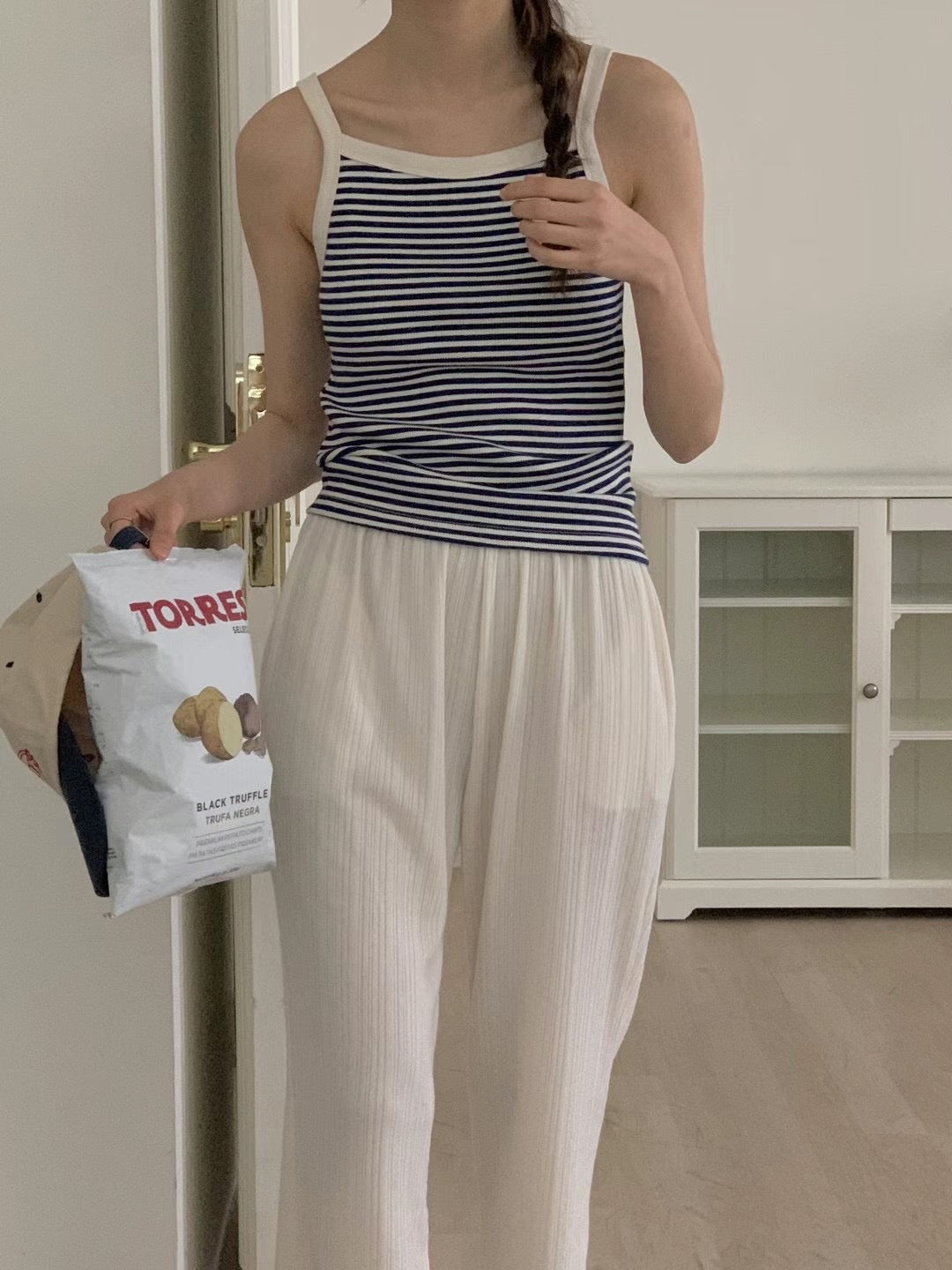 Barcode Span Pants
