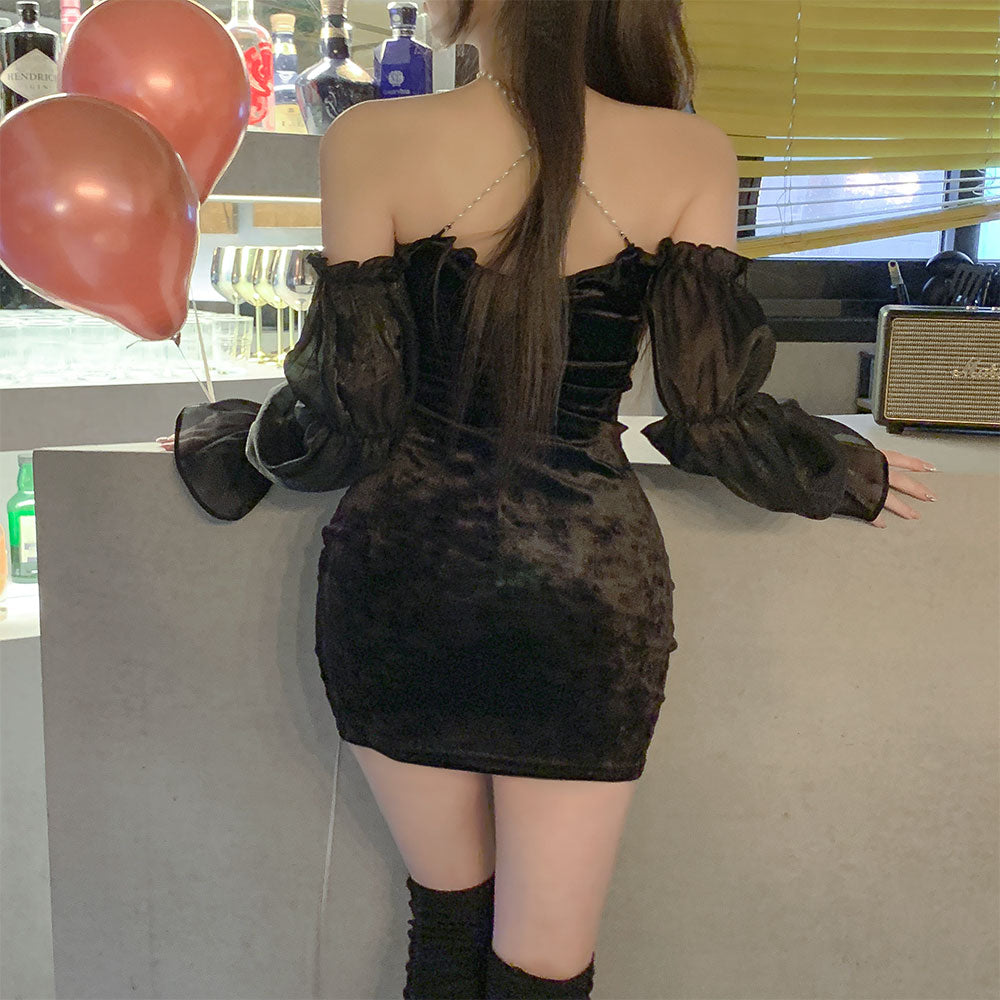 Velvet Pearl Dress