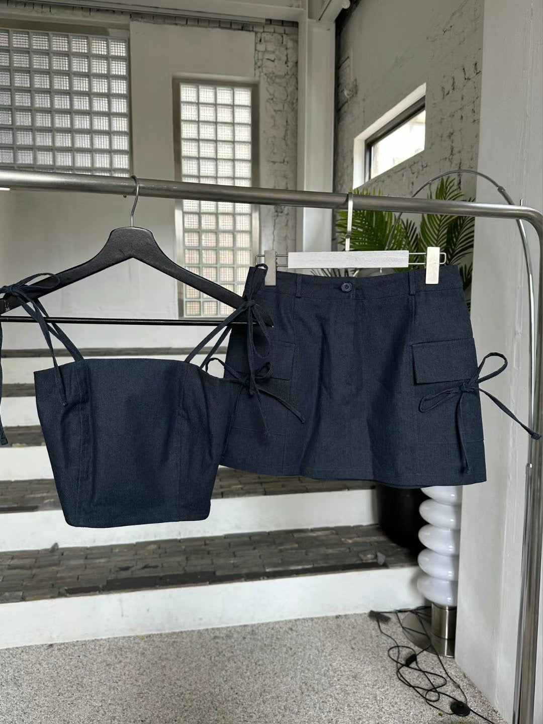 Denim Ribbon Set