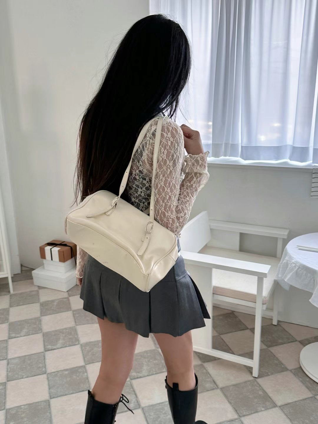 Sexy Flower Grid Lace Cardigans