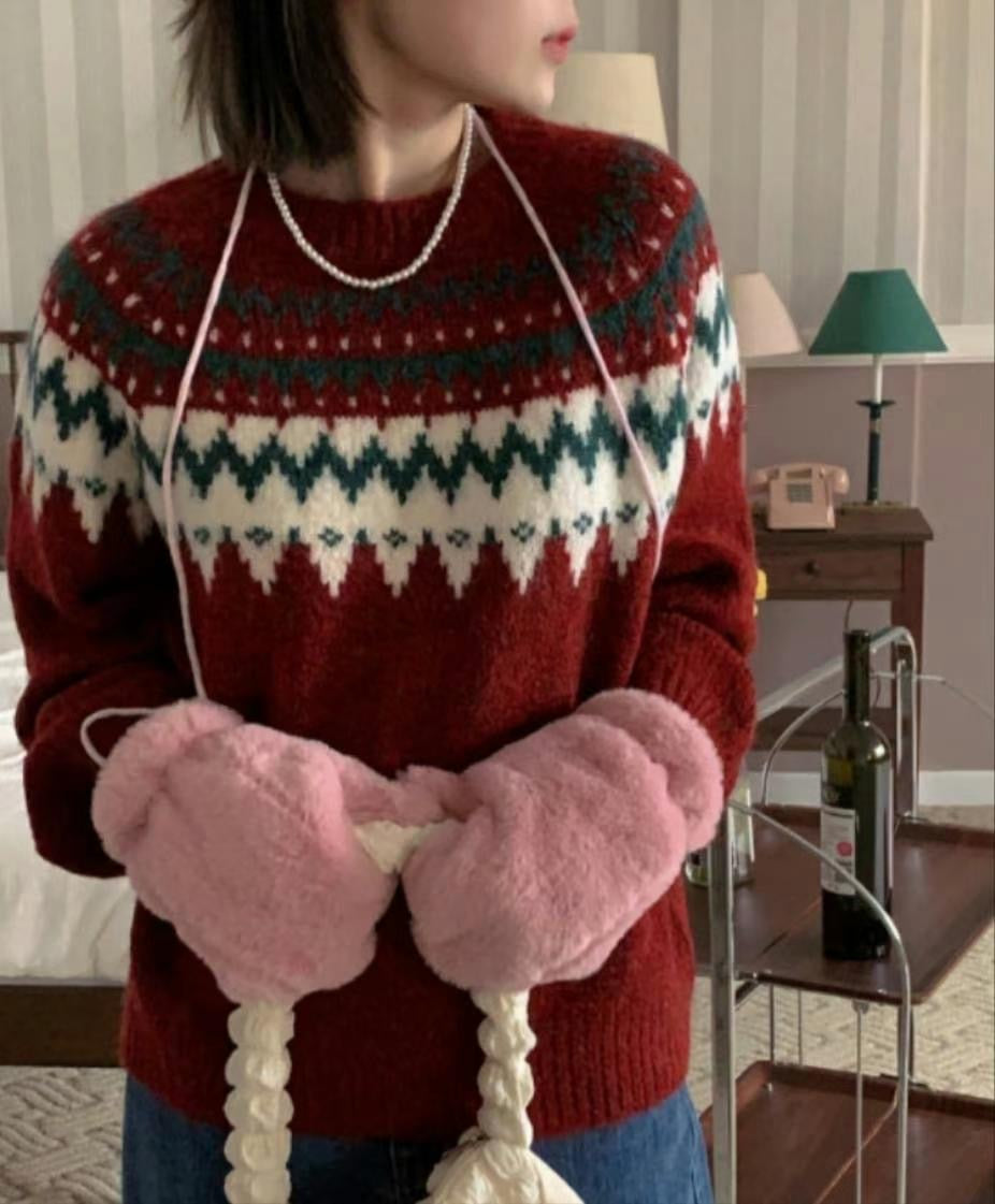 Joker& Harley Quinn Knit Sweater