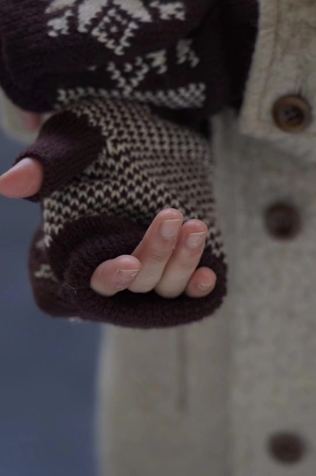 Cover Snowflake Mittens