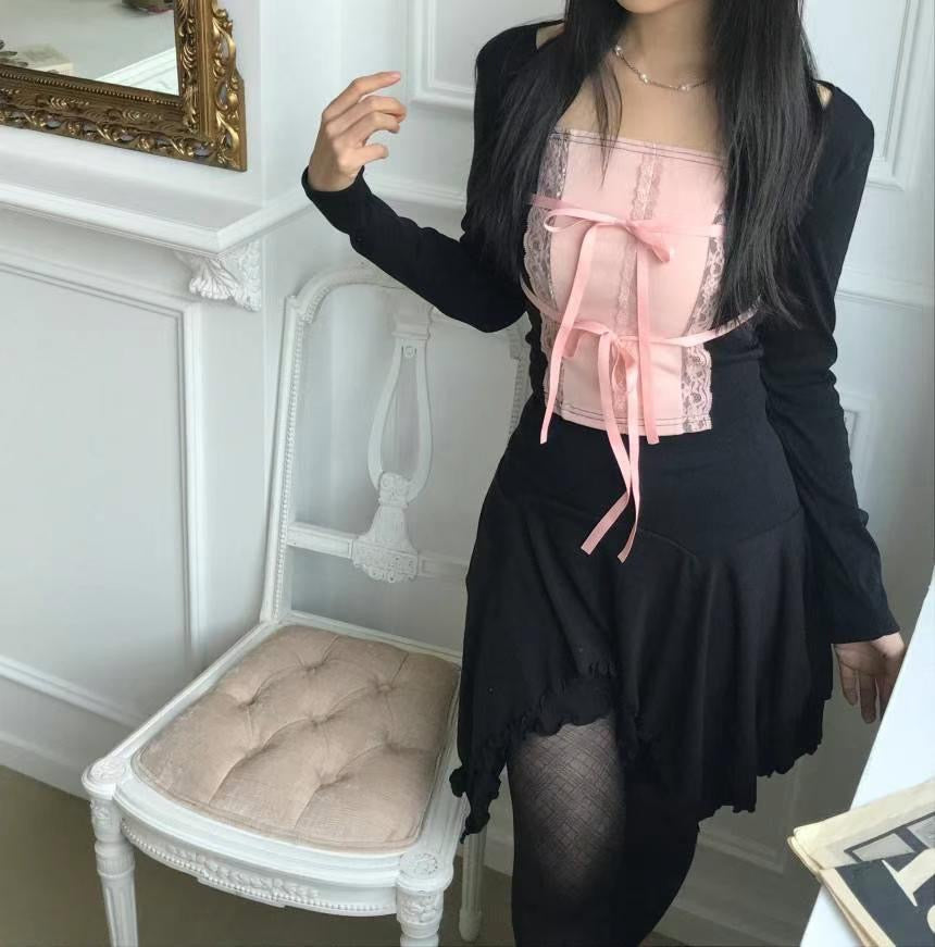 Vintage Ribbon Top