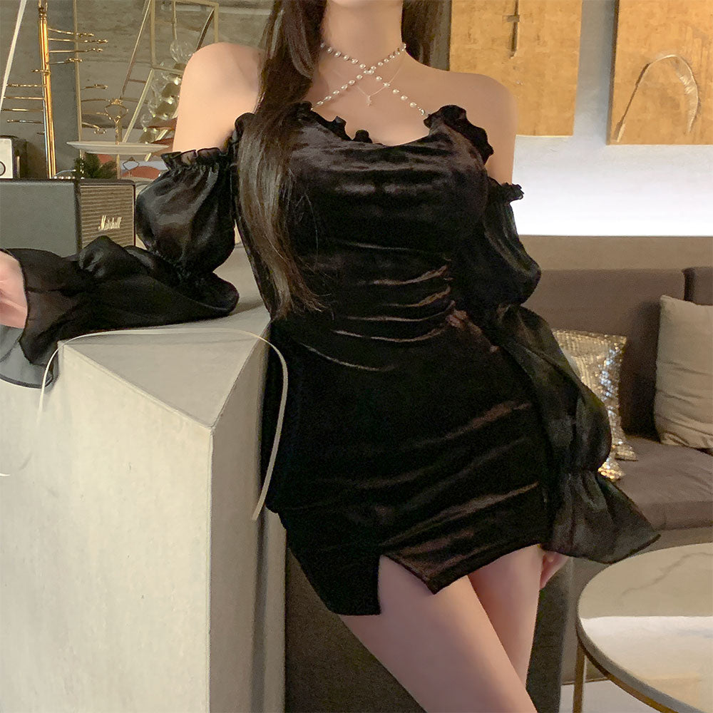 Velvet Pearl Dress