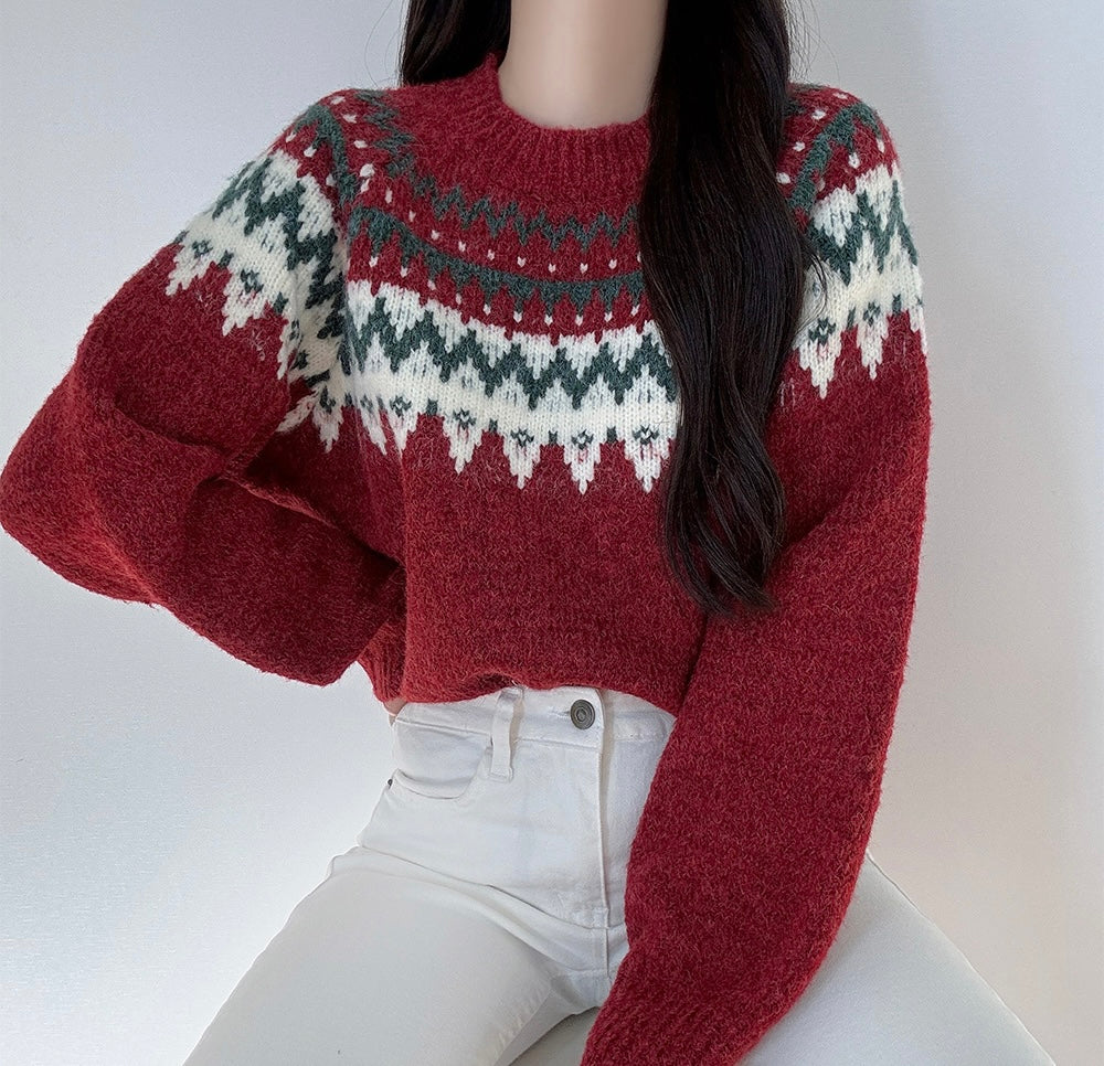 Joker& Harley Quinn Knit Sweater