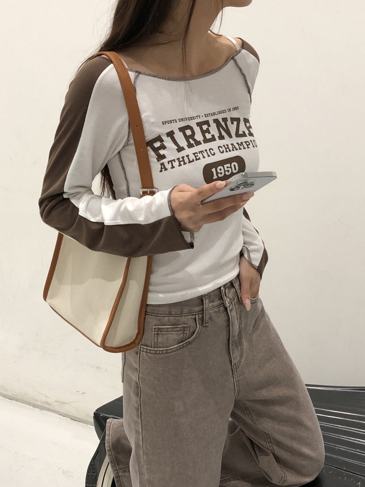 1950's Vintage Long sleeves Tee