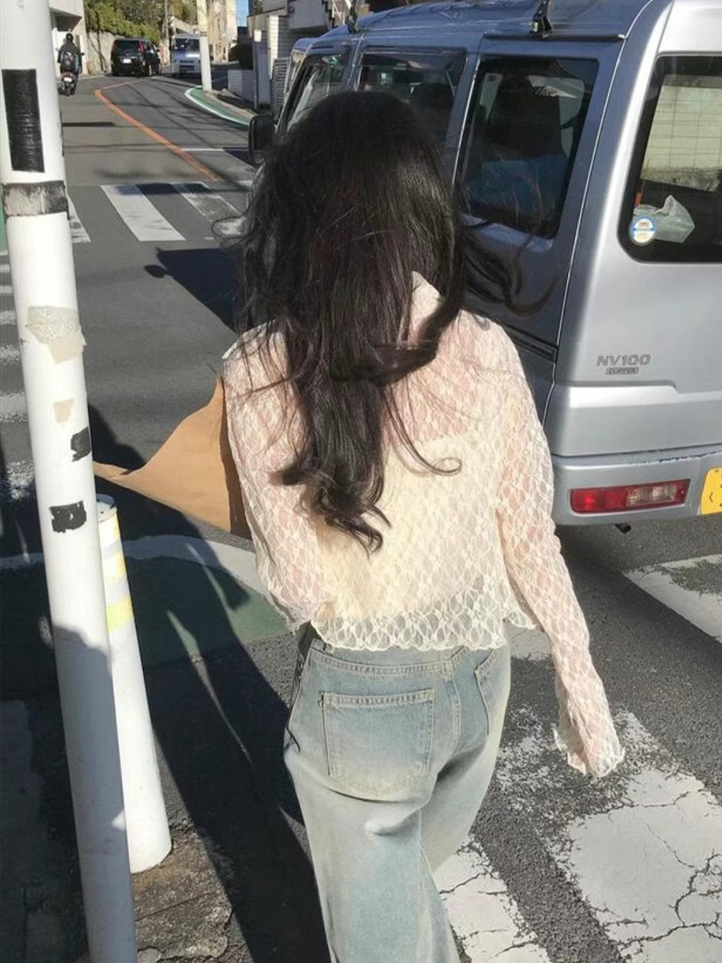 Sexy Flower Grid Lace Cardigans