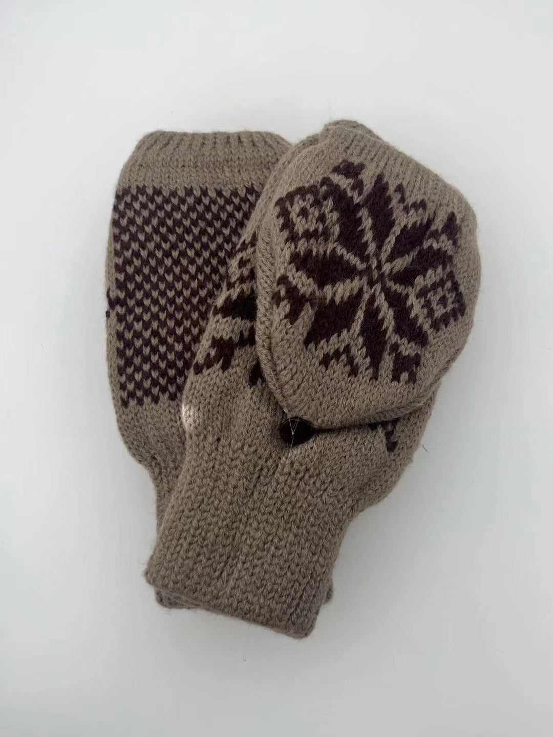 Cover Snowflake Mittens