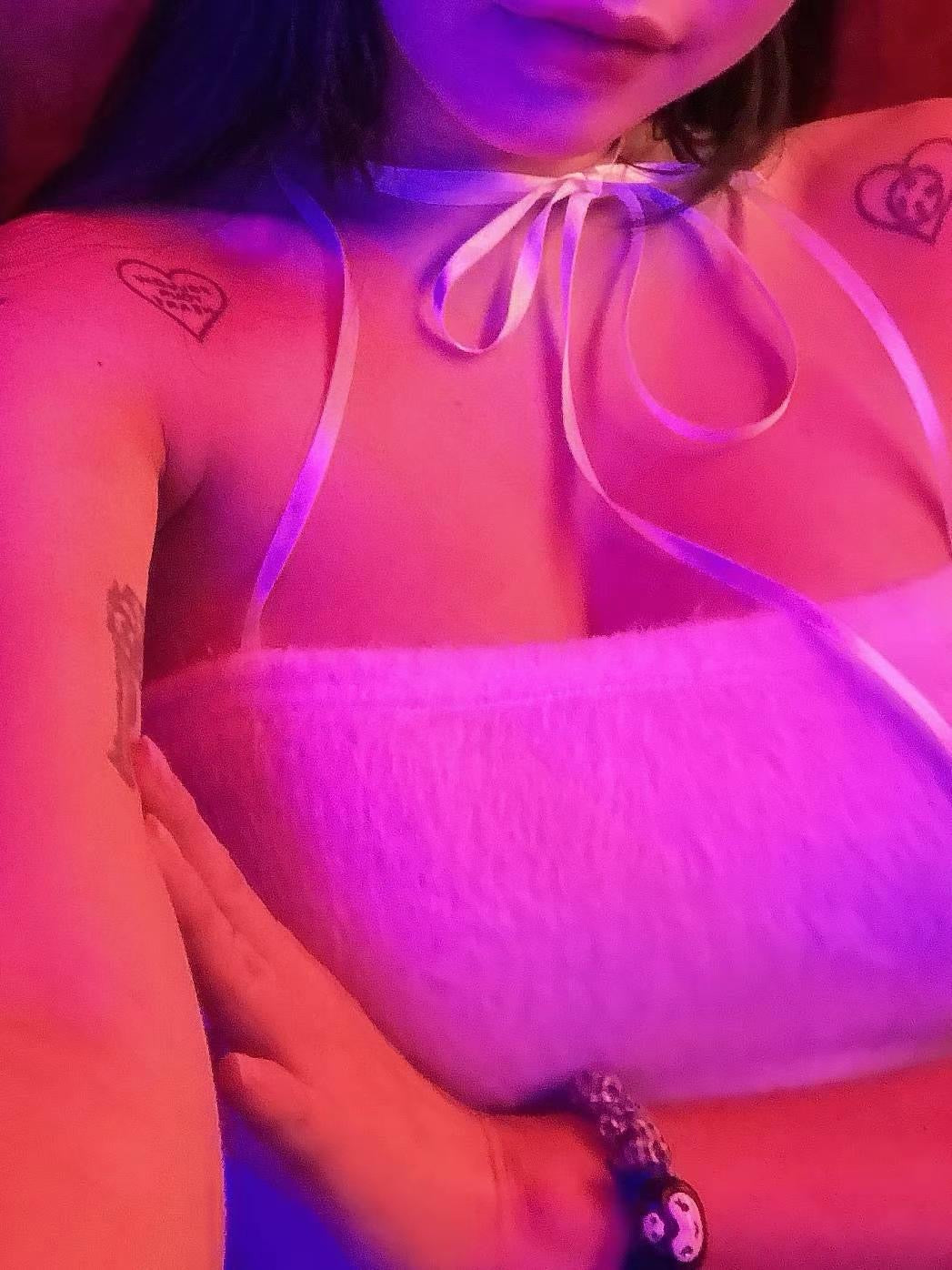 Sexy Party Fluffy Tube Top