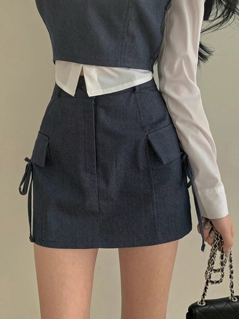 Denim Ribbon Set