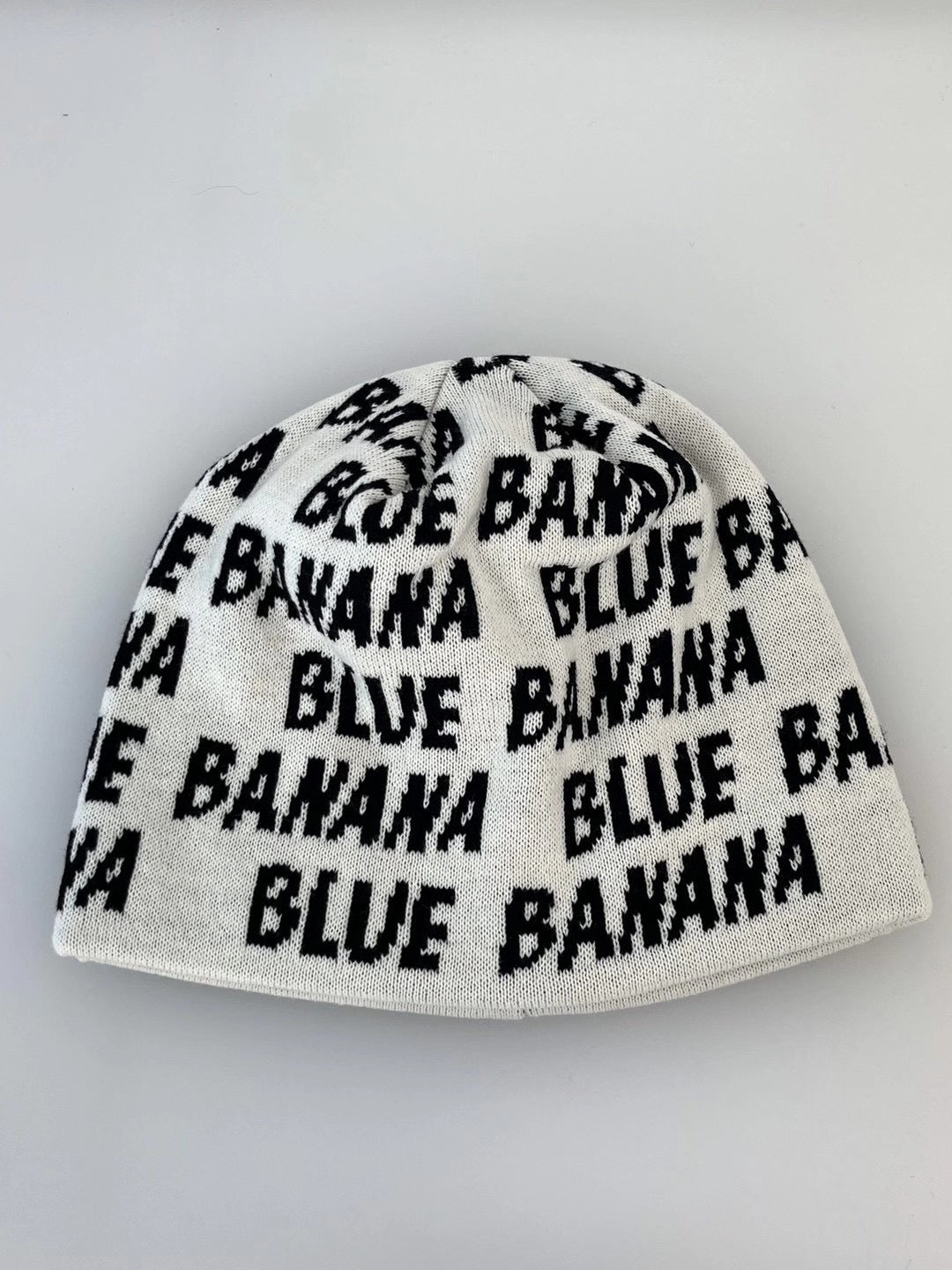 Y2k Blue Banana Beanie