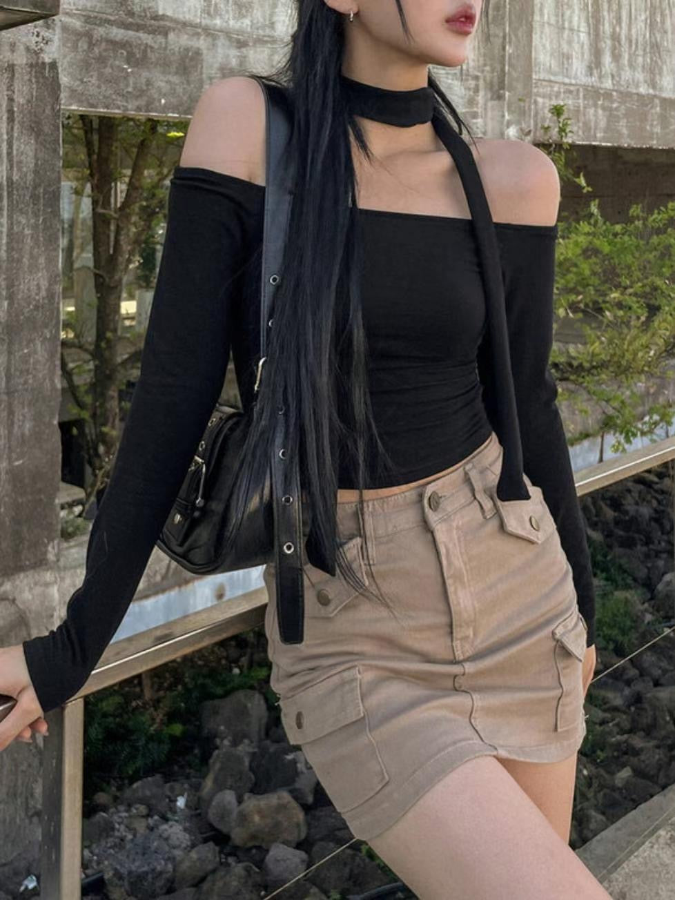 Spring Off Shoulder Top Set