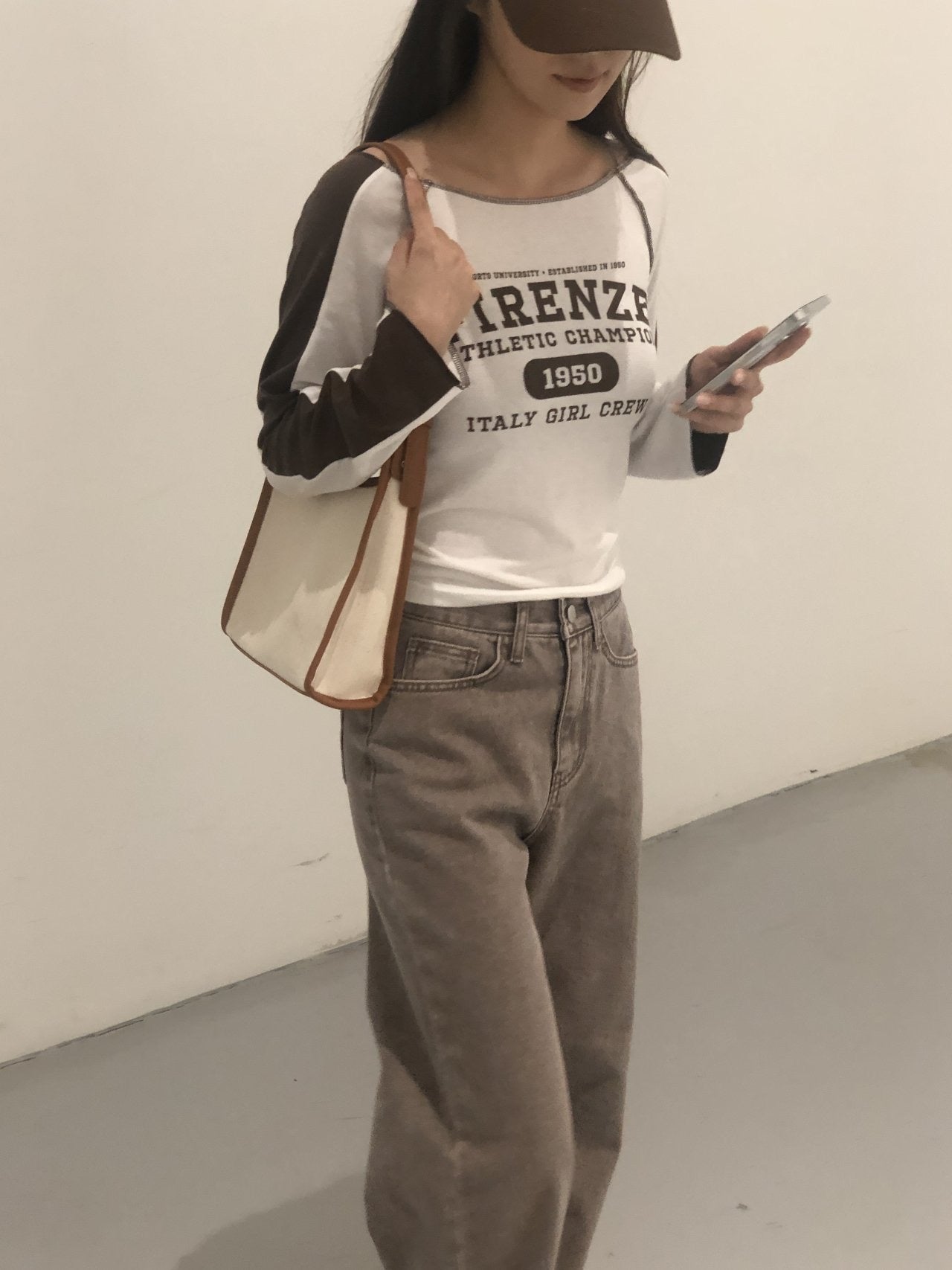 1950's Vintage Long sleeves Tee