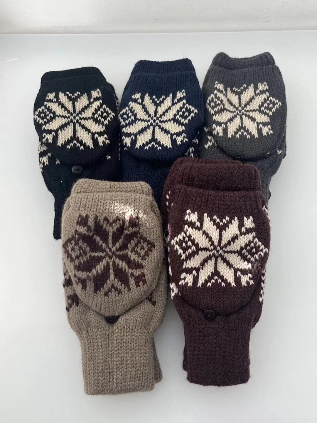 Cover Snowflake Mittens