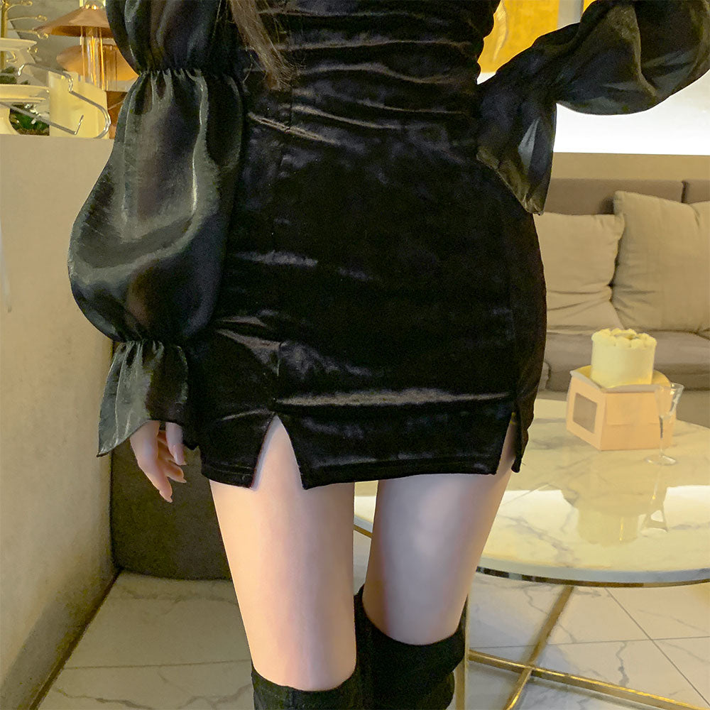 Velvet Pearl Dress