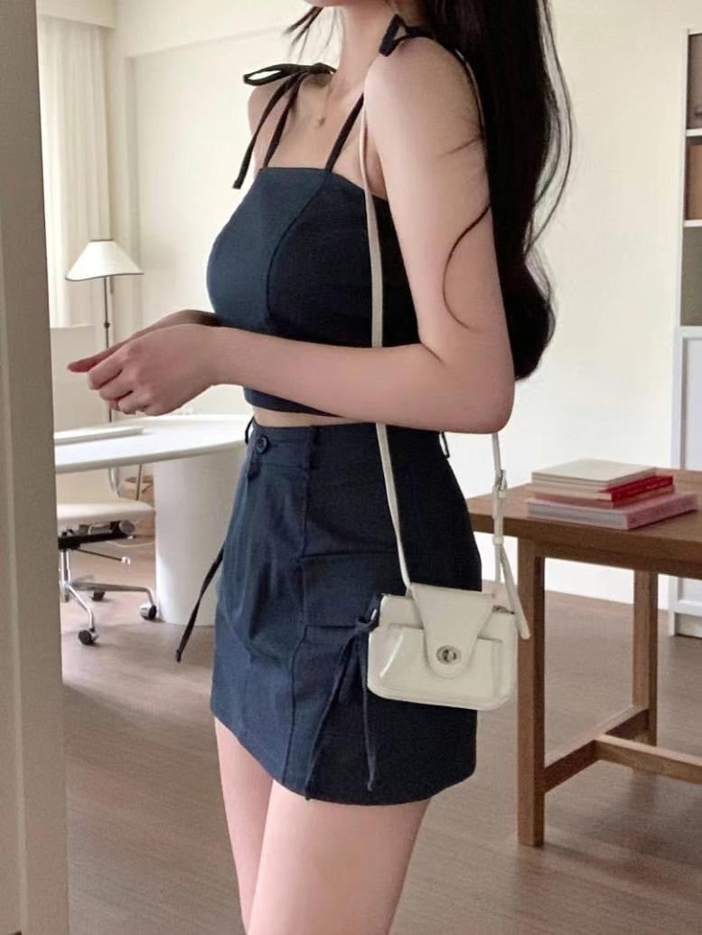Denim Ribbon Set