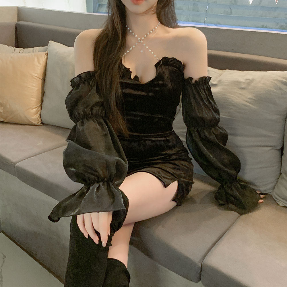 Velvet Pearl Dress