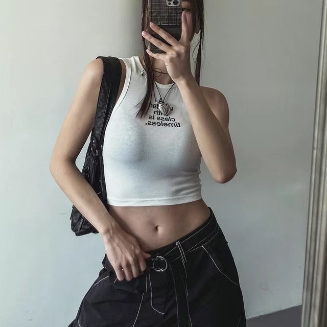 Timeless小性感顯瘦入膊背心