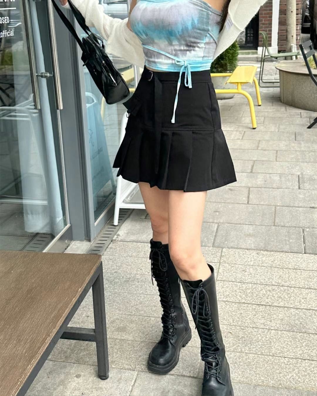 Rina One Porket Skirt