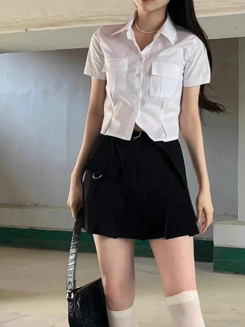 Rina One Porket Skirt