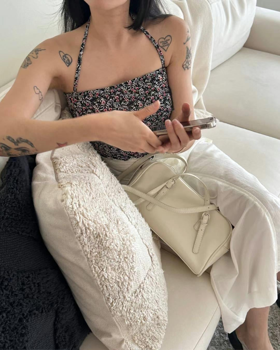 Sia Flower Halter Top
