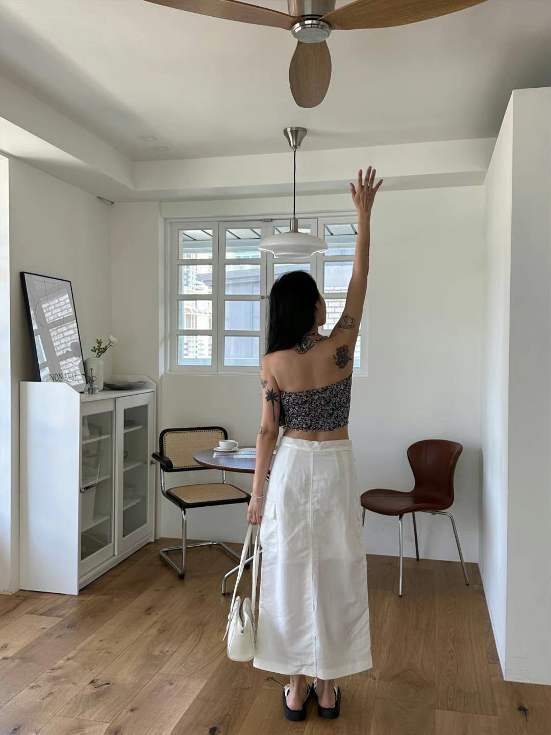 Sia Flower Halter Top