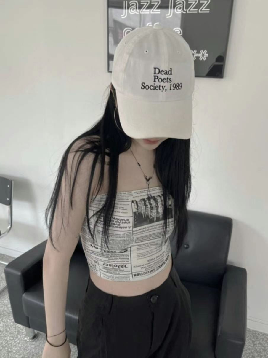 Vintage Paper Tank Top