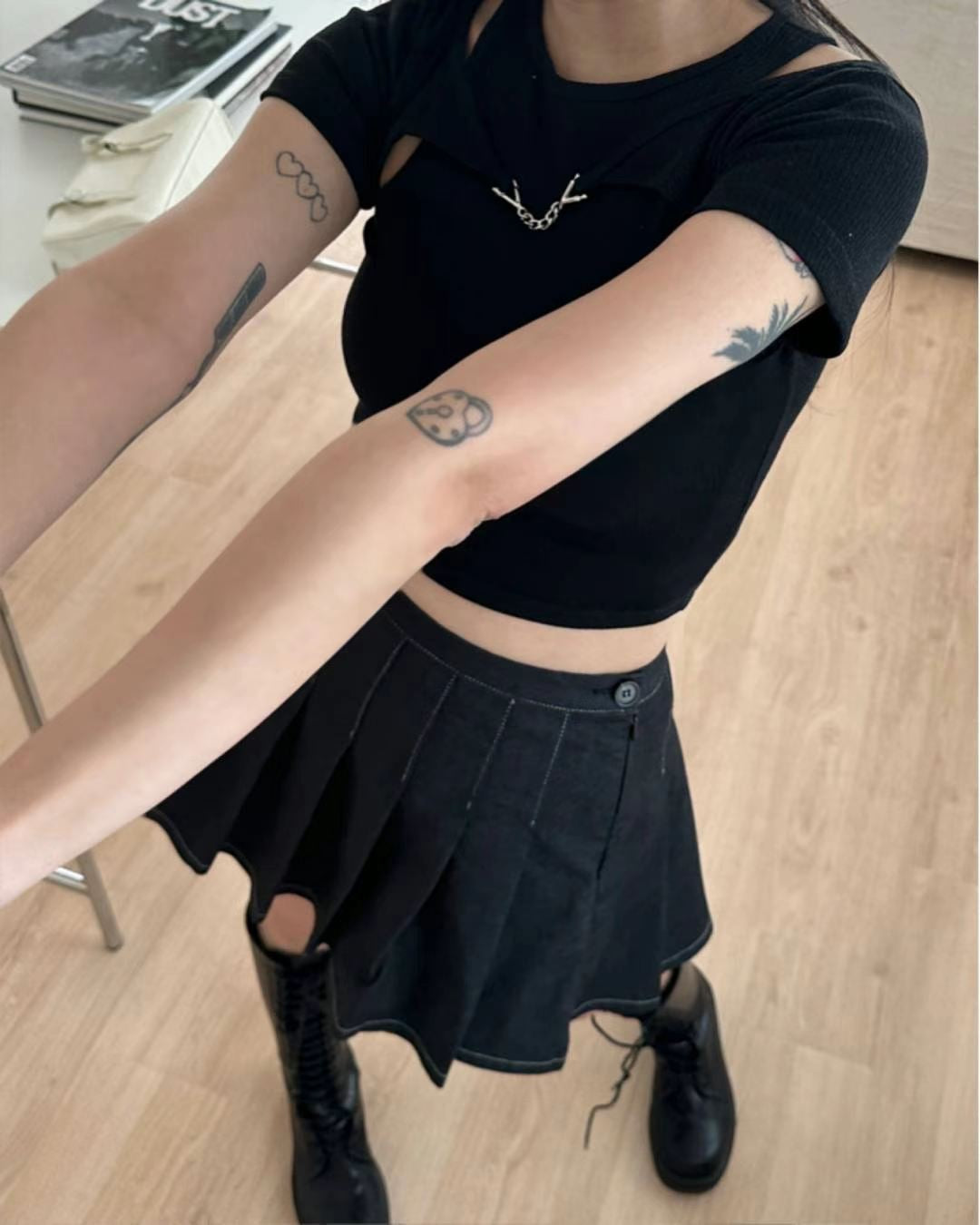 Owl Chain Top