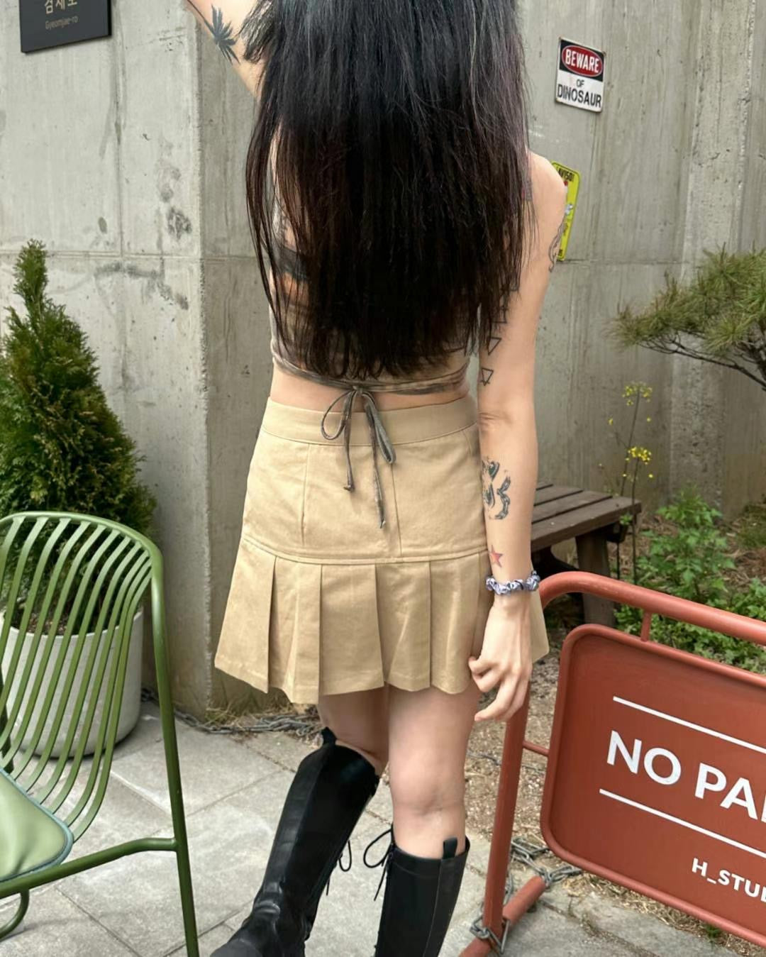 Rina One Porket Skirt