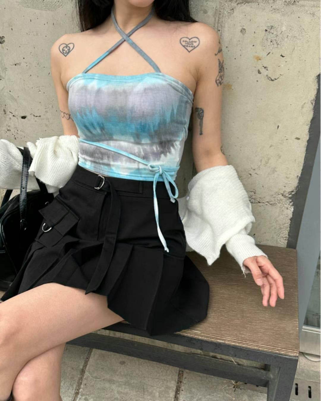 Rina One Porket Skirt