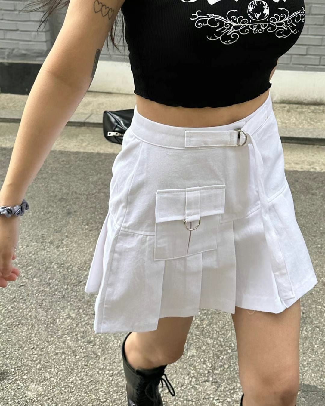 Rina One Porket Skirt