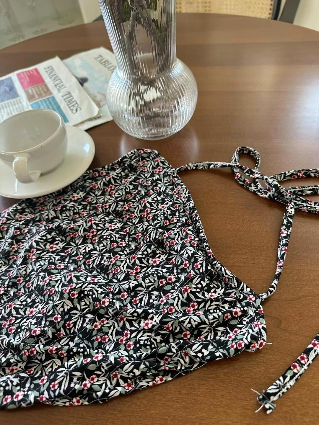 Sia Flower Halter Top