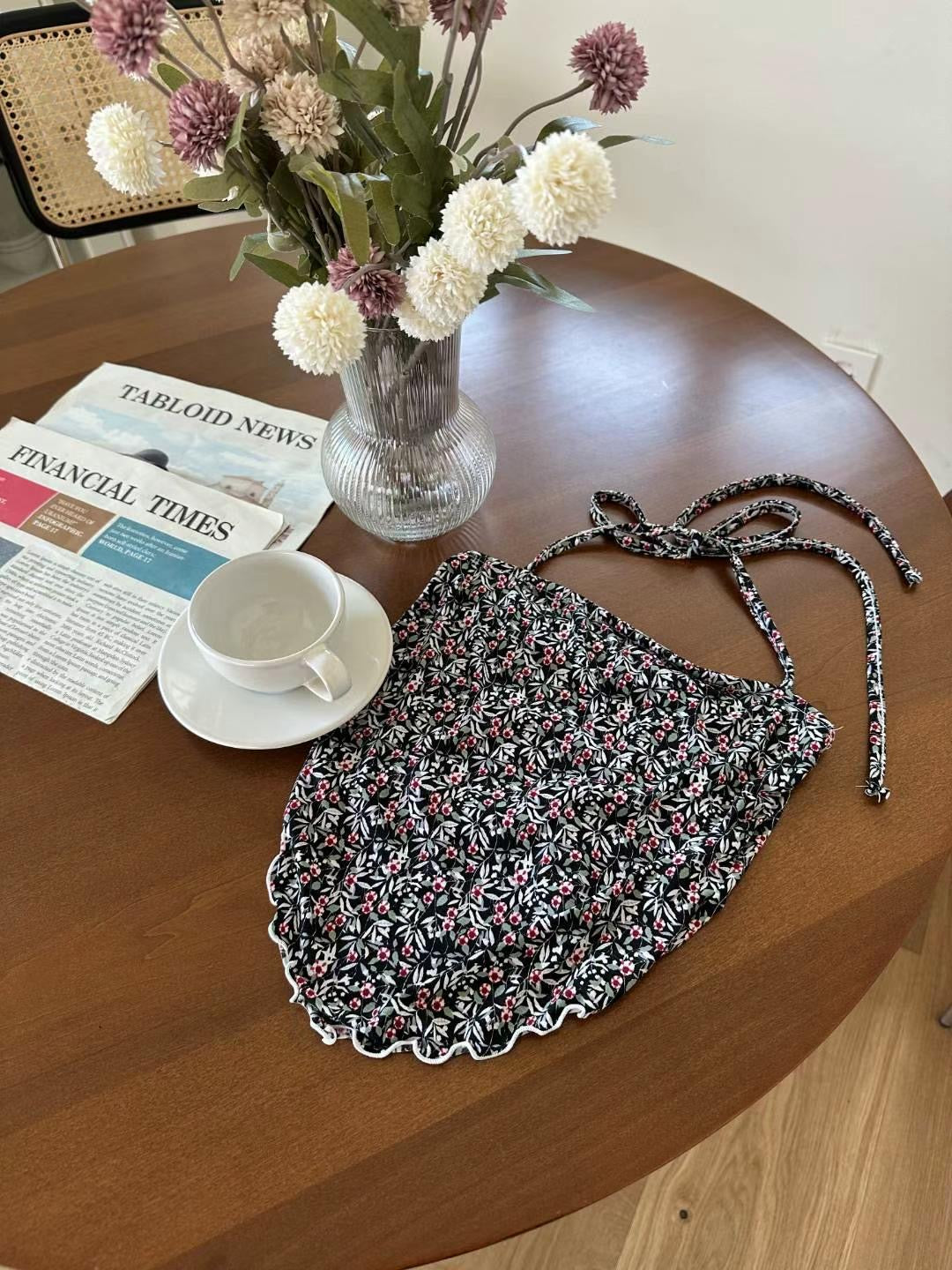 Sia Flower Halter Top