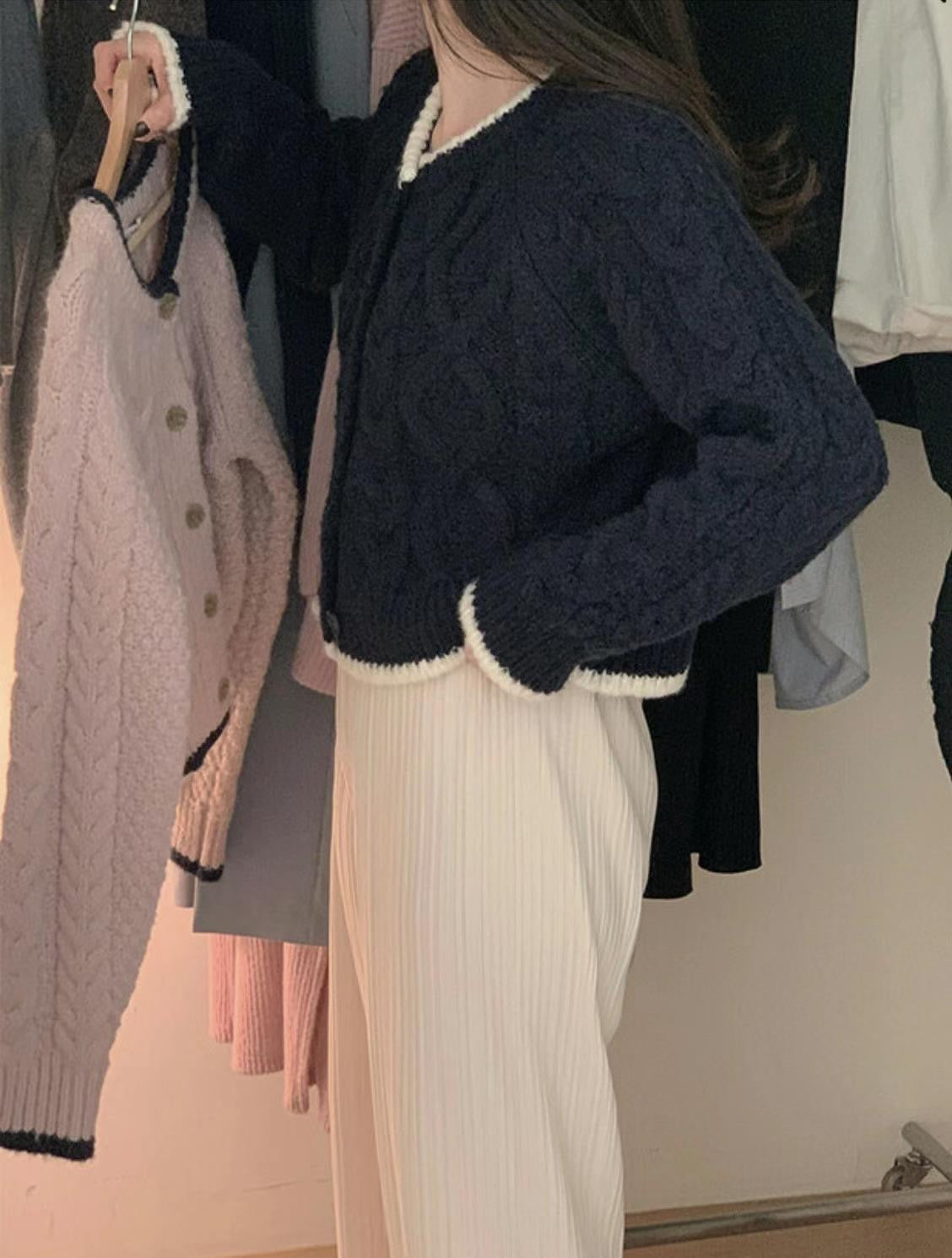 Doughnut Twist Cardigans