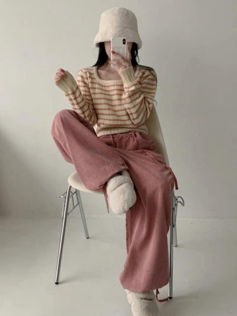 Corduroy Cargo Pants