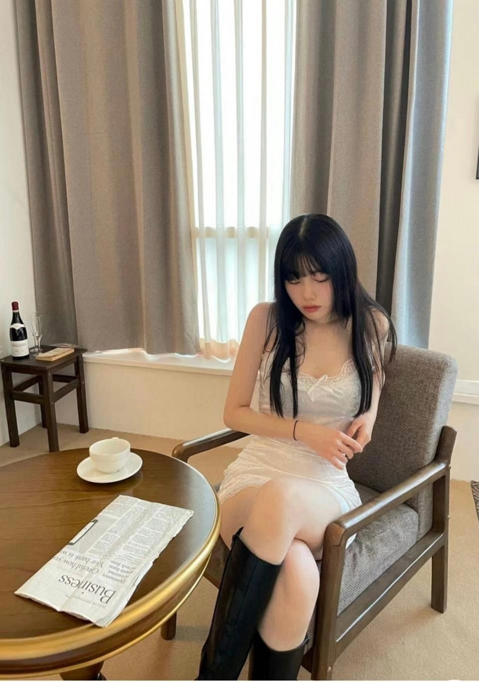 Pure Velvet Dress