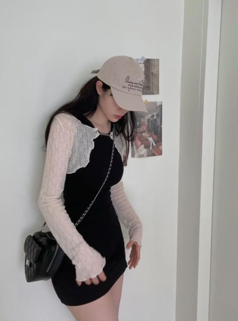 掛鏈木耳邊迷你小外套