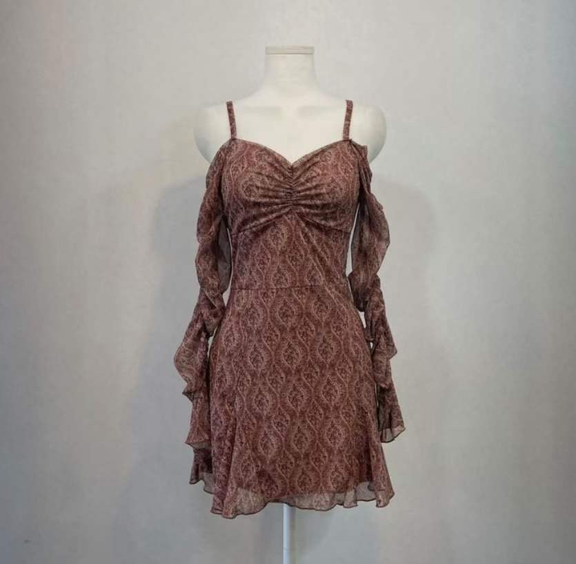 Vintage Wine Dress