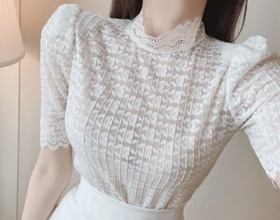 Romantic Woven Blouse